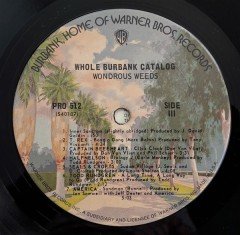 THE WHOLE BURBANK CATALOG (JERRY GARCIA,FACES,FLEETWOOD MAC,CAPTAIN BEEFHEART,AMERICA...) - 2.EL 2PLAK PROMOTIONAL COPY
