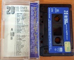 20 YIL ÖNCE 20 YIL SONRA / TÜRKÇE SÖZLÜ AŞK ŞARKILARI KASET 2.EL