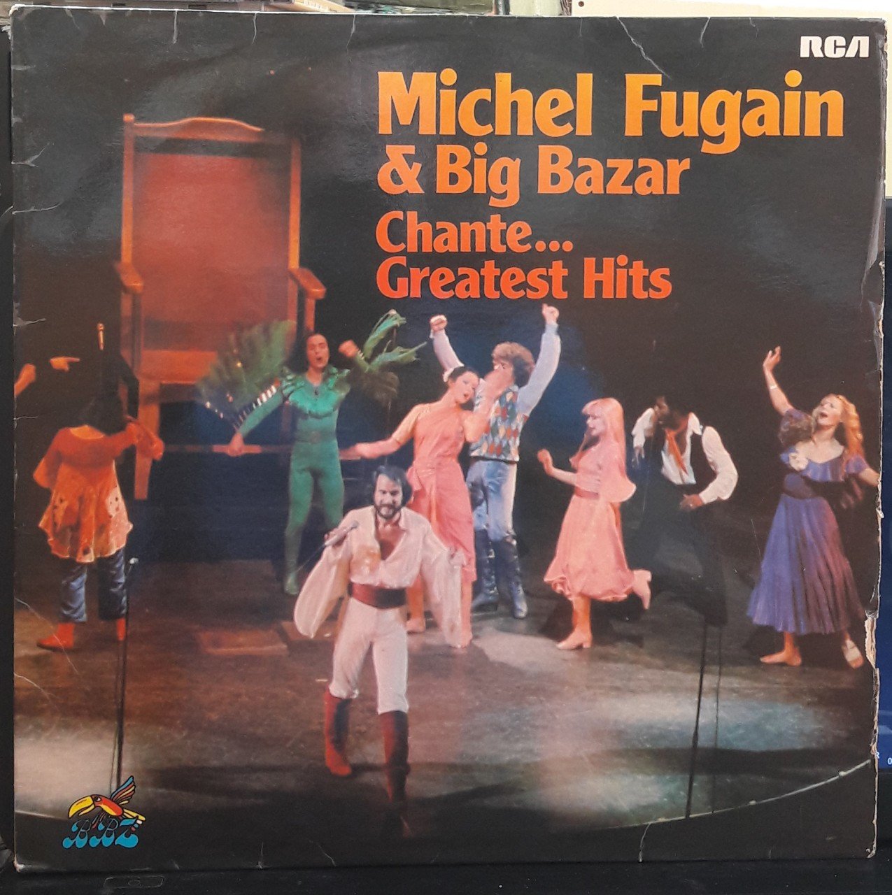 MICHEL FUGAIN & BIG BAZAR - CHANTE... GREATEST HITS (1976) - PLAK 2.EL