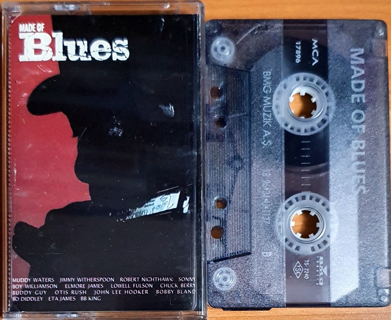 MADE OF BLUES / MUDDY WATERS, JOHN LEE HOOKER, BB KING, LOWELL FULSON (1996) - KASET BMG 2.EL