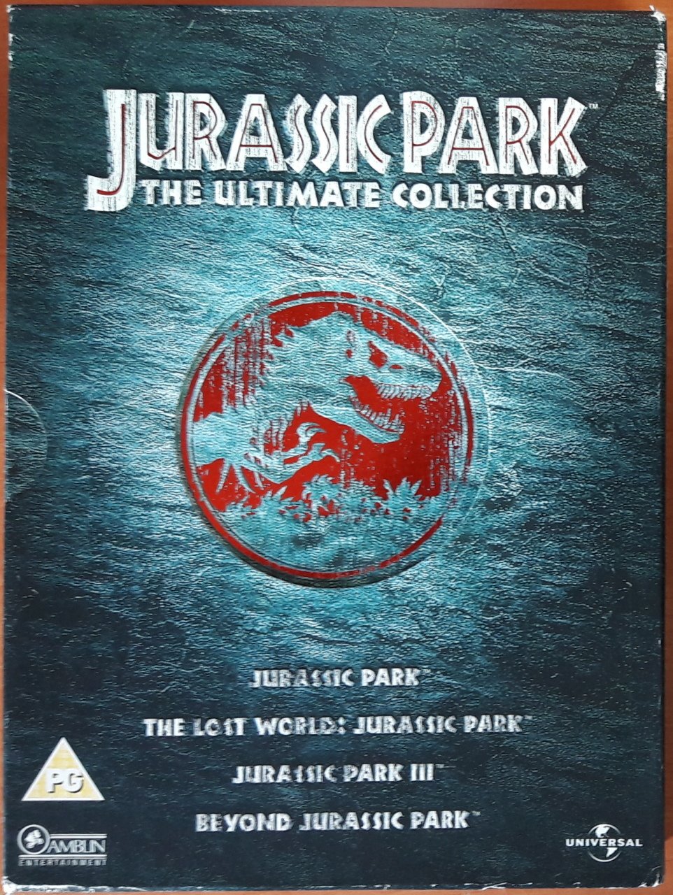 JURASSIC PARK THE ULTIMATE COLLECTION - DVD KUTU 2.EL TR ALTYAZI YOKTUR