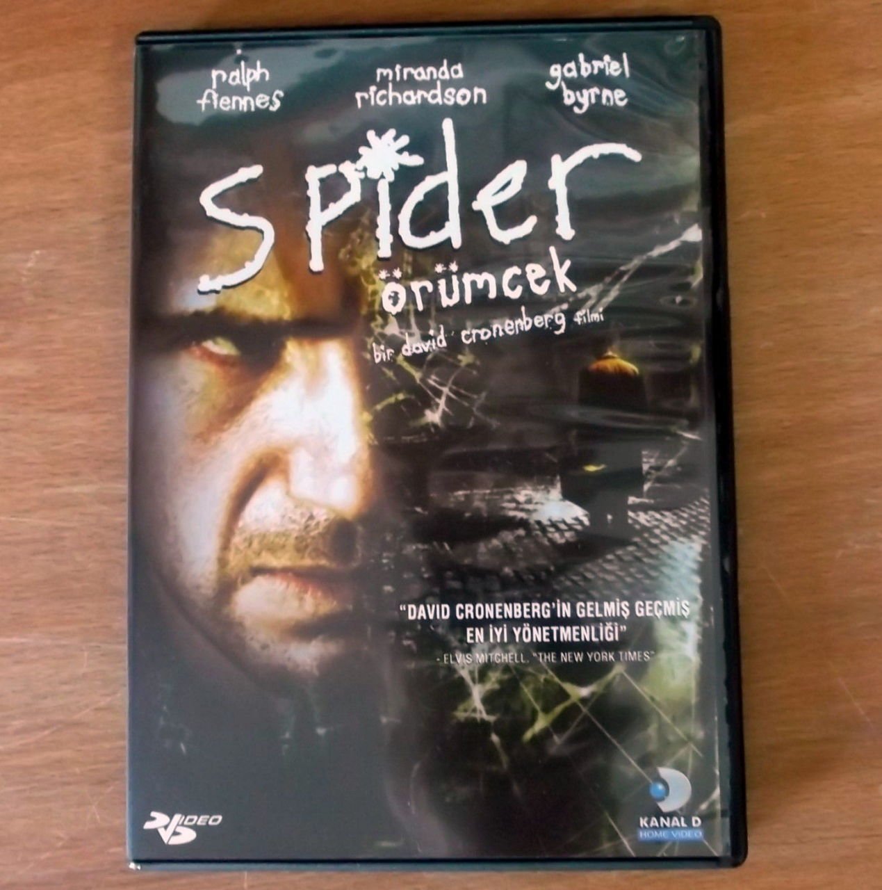 SPIDER - ÖRÜMCEK - RALPH FIENNES - DAVID CRONENBERG - DVD 2.EL