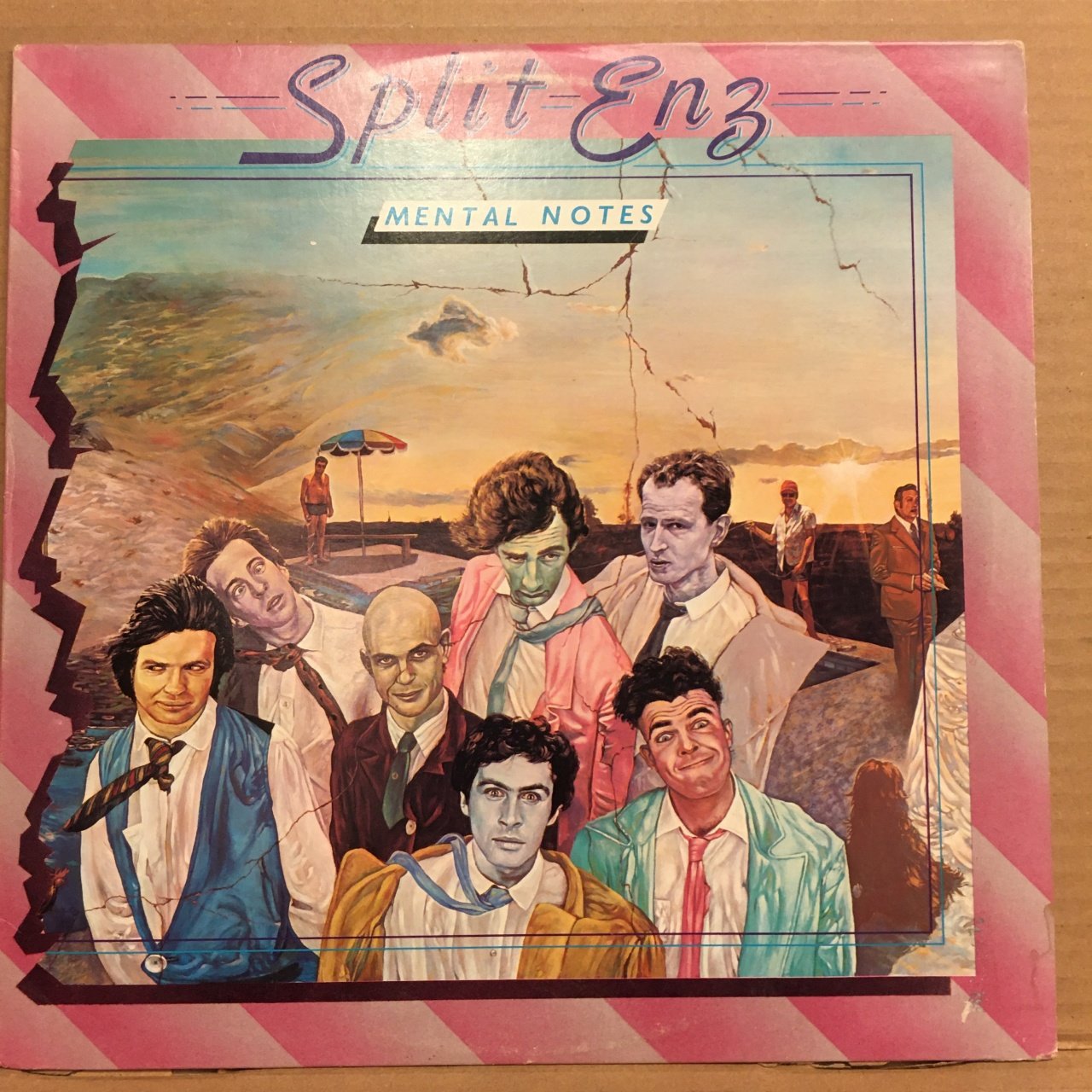 SPLIT ENZ - MENTAL NOTES (1976) REISSUE 2.EL PLAK