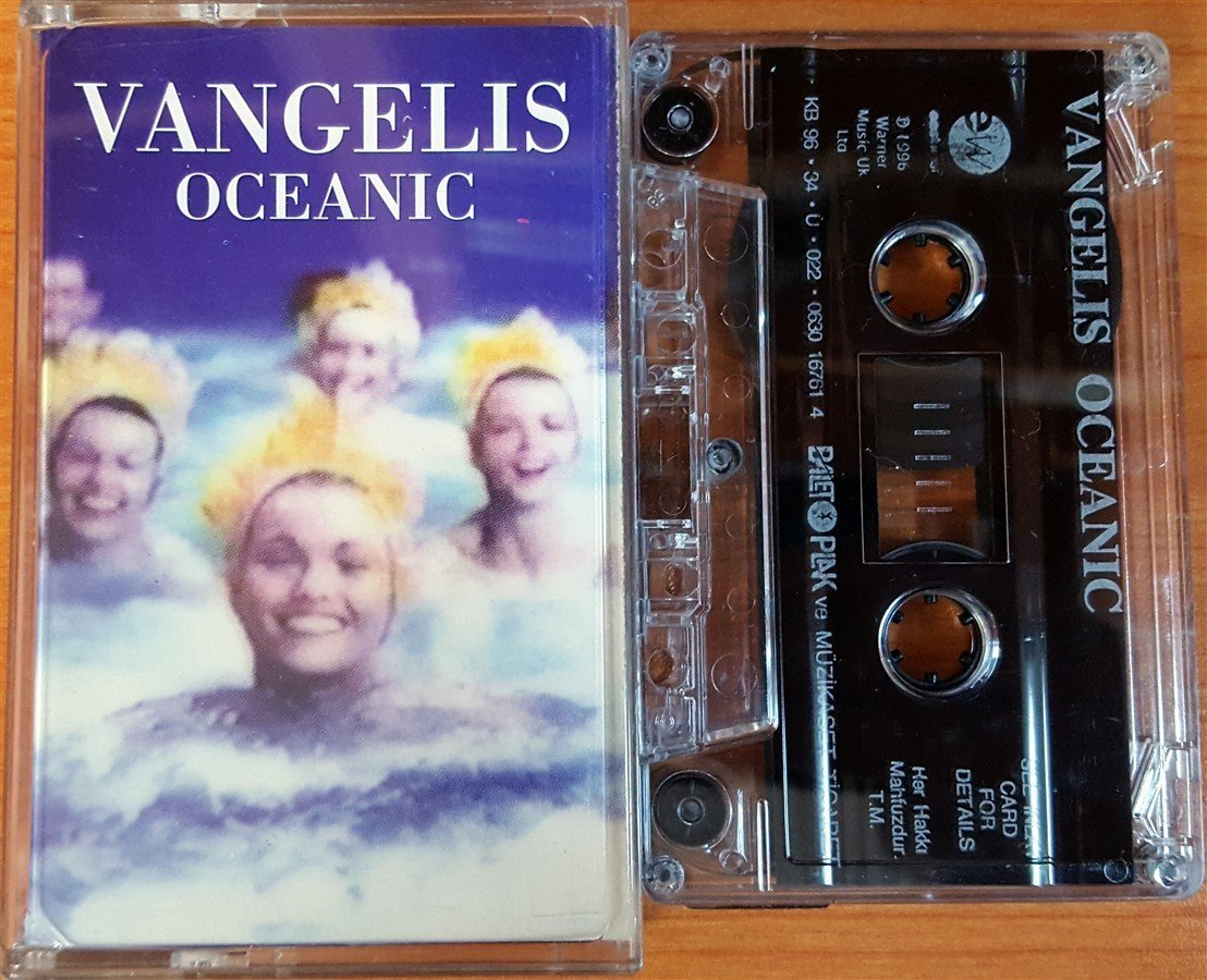 VANGELIS - OCEANIC (1996) BALET CASSETTE MADE IN TURKEY ''USED''