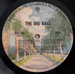 THE BIG BALL (GRATEFUL DEAD,ED SANDERS,BEACH BOYS,NEIL YOUNG,JAMES TAYLOR...) - 2.EL 2PLAK PROMOTIONAL COPY