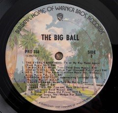 THE BIG BALL (GRATEFUL DEAD,ED SANDERS,BEACH BOYS,NEIL YOUNG,JAMES TAYLOR...) - 2.EL 2PLAK PROMOTIONAL COPY