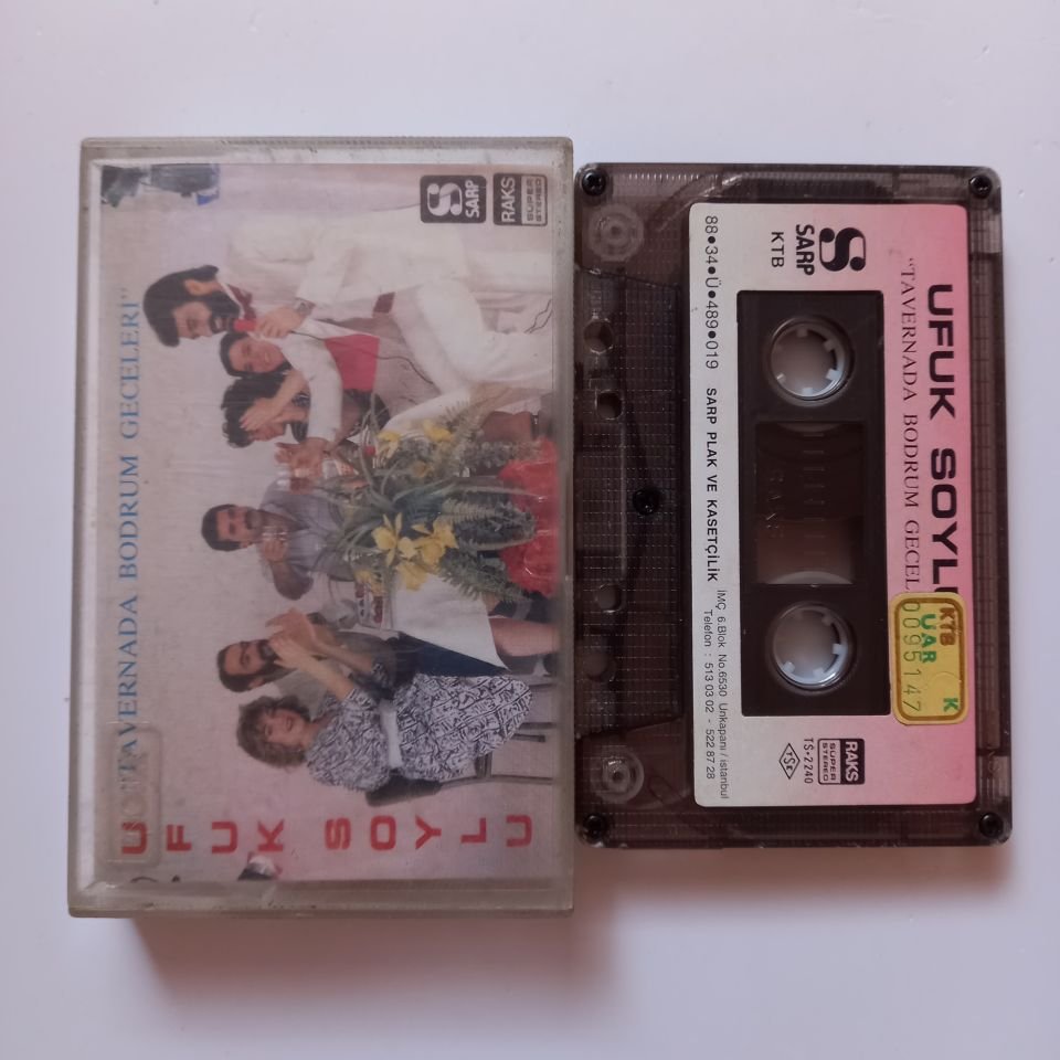 UFUK SOYLU - TAVERNADA BODRUM GECELERİ (1988) - KASET 2.EL