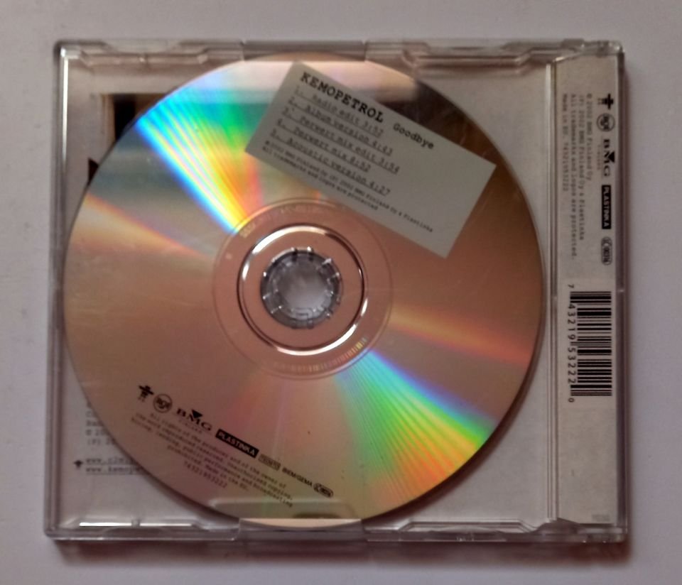 KEMOPETROL – GOODBYE (2002) - CD SINGLE 2.EL