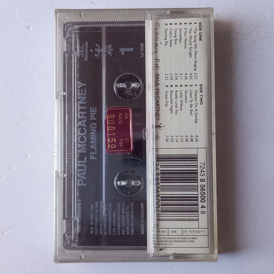 PAUL MCCARTNEY – FLAMING PIE (1997) - KASET SIFIR