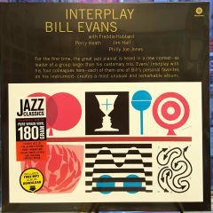 BILL EVANS - INTERPLAY LP 180 GR.SFR INCLUDES FREE MP3 DOWNLOAD