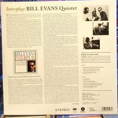 BILL EVANS - INTERPLAY LP 180 GR.SFR INCLUDES FREE MP3 DOWNLOAD