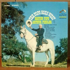 BOSTON POPS A. FIEDLER - POPS GOES WEST LP 2.EL