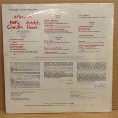 A PARTY WITH BETTY COMDEN & ADOLPH GREEN 1977 BROADWAY DÖNEM BASKI SIFIR 2PLAK