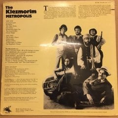 THE KLEZMORIM - METROPOLIS (1981)  KLEZMER SIFIR PLAK