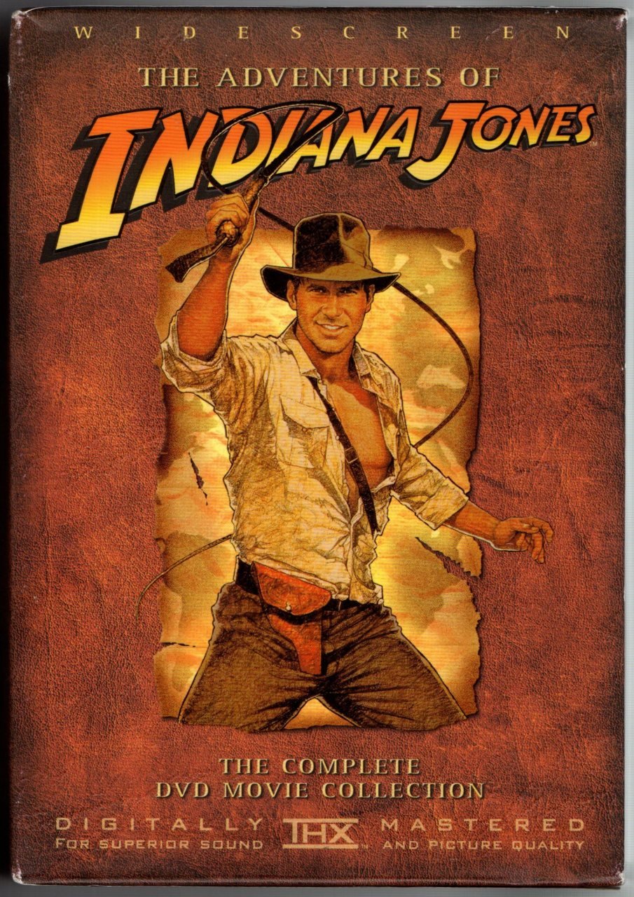INDIANA JONES THE COMPLETE MOVIE COLLECTION - HARRISON FORD - 4DVD KUTU 2.EL