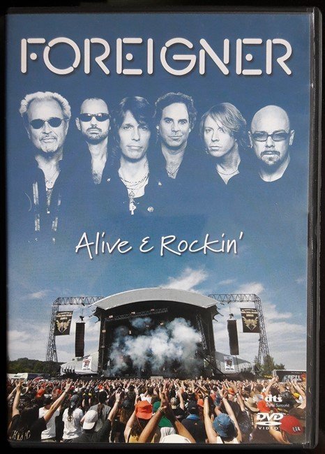FOREIGNER - ALIVE & ROCKIN' - DVD 2.EL