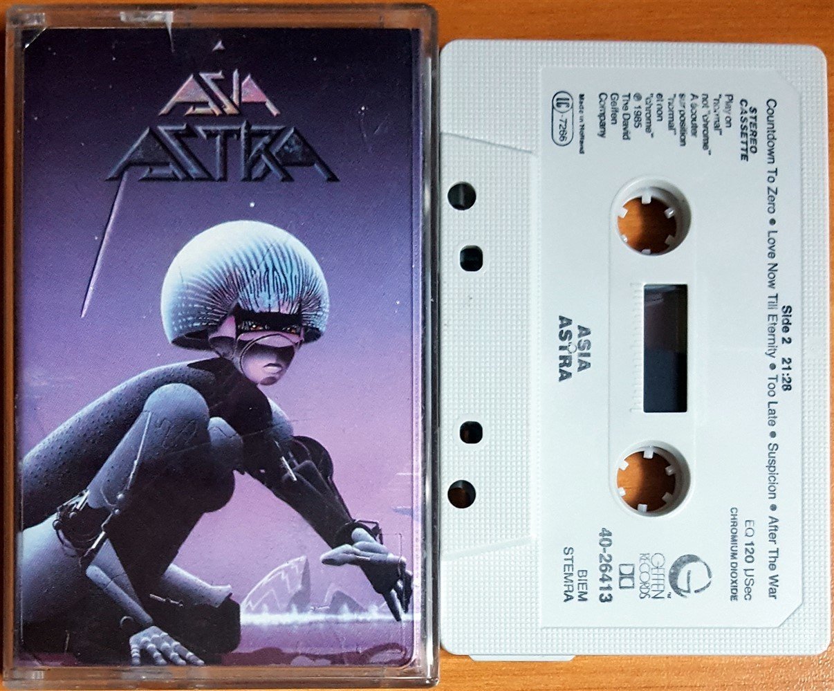 ASIA - ASTRA (1985) MADE IN HOLLAND / GEFFEN KASET 2.EL