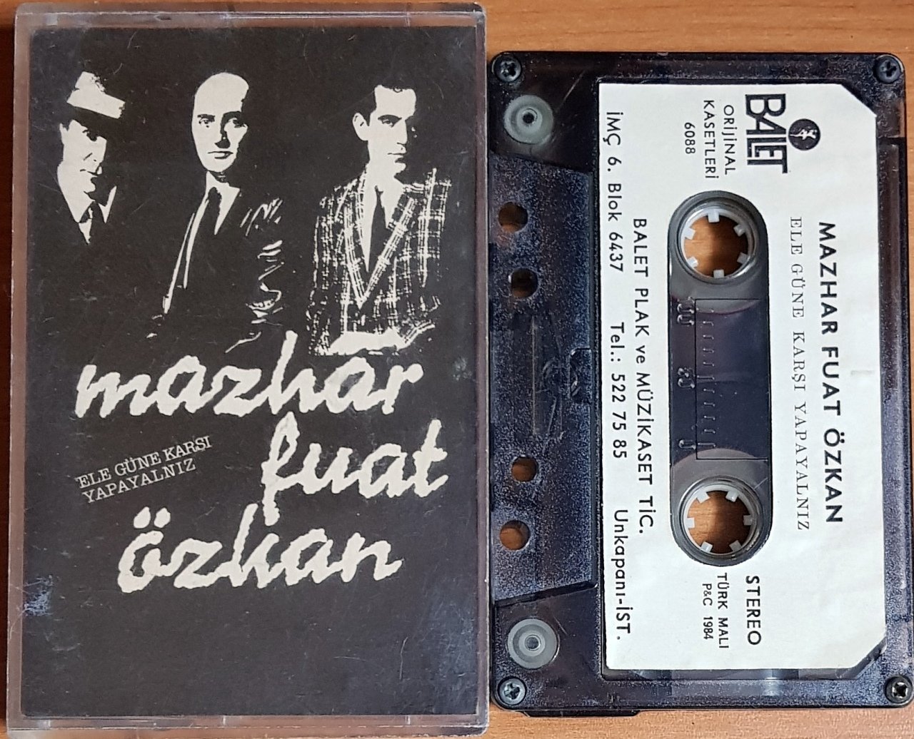 MAZHAR FUAT ÖZKAN - ELE GÜNE KARŞI YAPAYALNIZ (1984) BALET KASET 2.EL