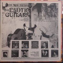 THE EXOTIC GUITARS - THOSE WERE THE DAYS - PLAK 2.EL