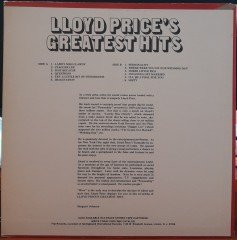 LLOYD PRICE'S GREATEST HITS - LP 2.EL PLAK