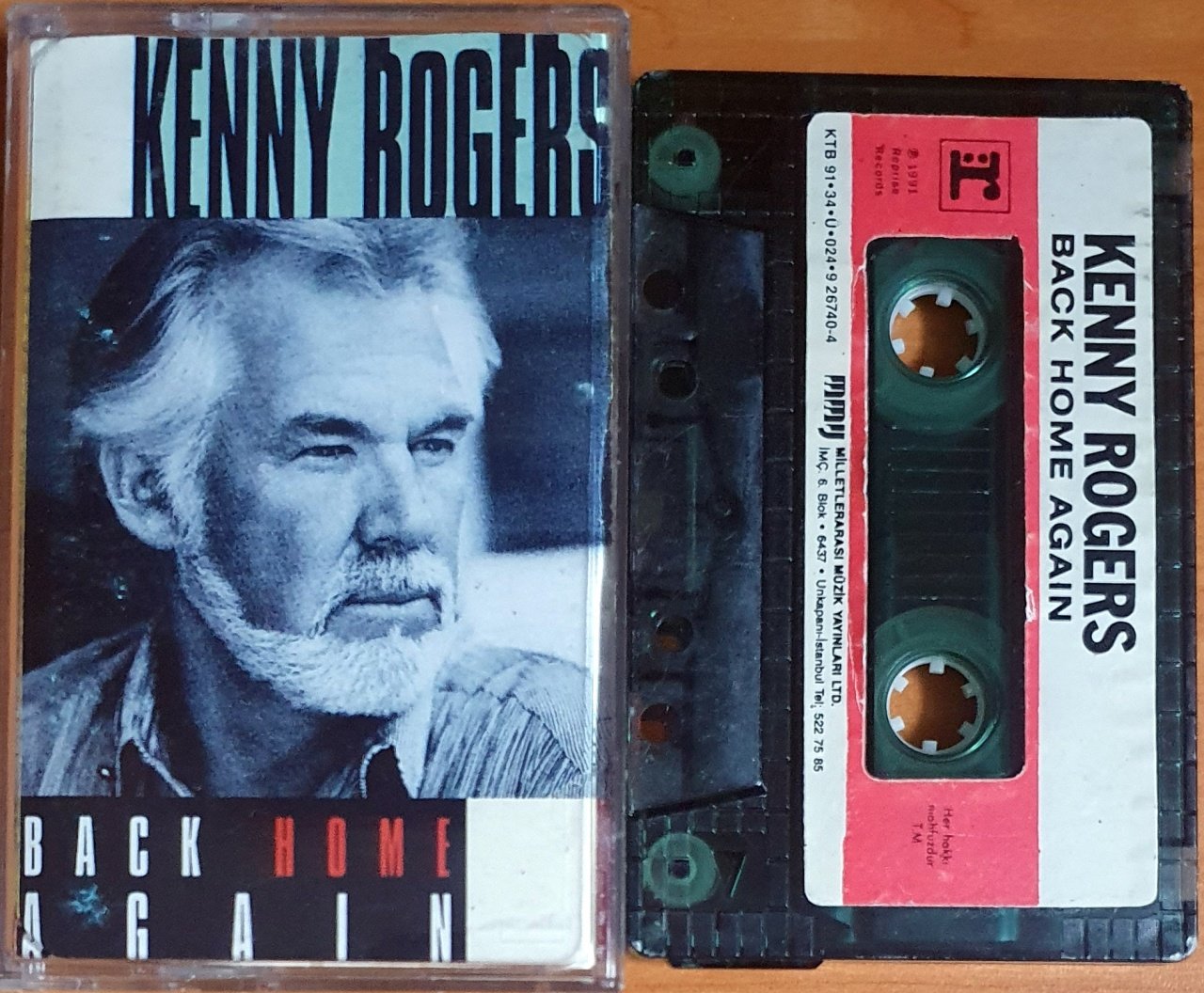KENNY ROGERS - BACK HOME AGAIN (1991) - KASET 2.EL