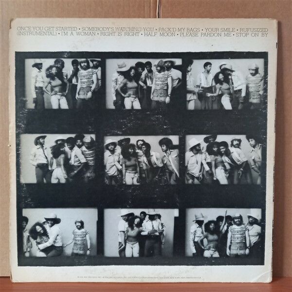 RUFUS FEATURING CHAKA KHAN – RUFUSIZED (1974) - LP 2.EL PLAK