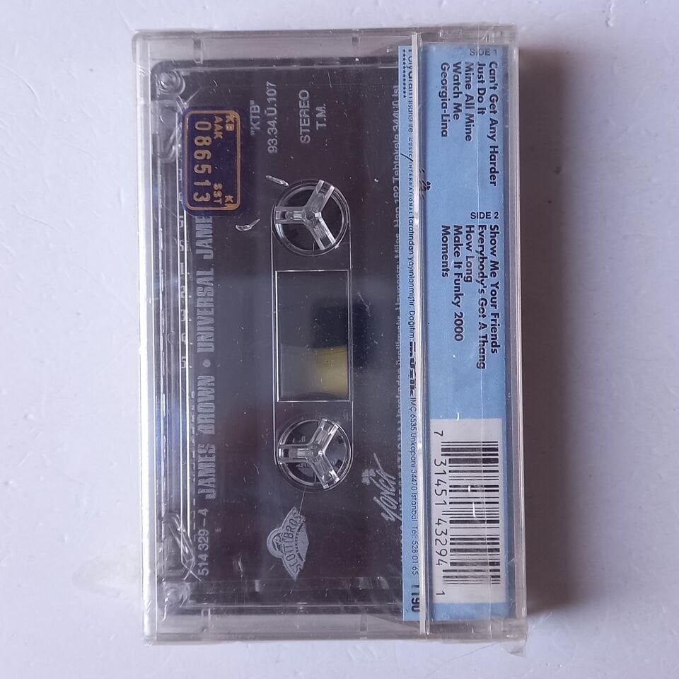 JAMES BROWN - UNIVERSAL JAMES (1993) - KASET SIFIR