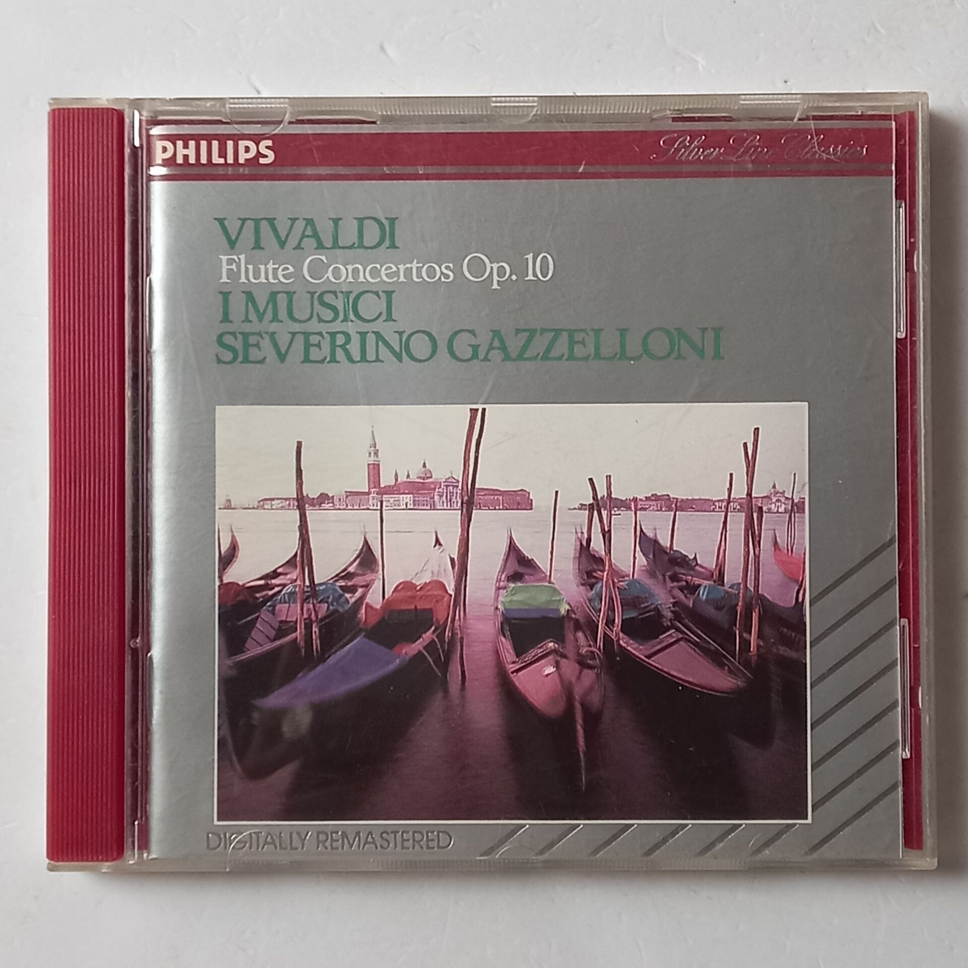 VIVALDI FLUTE CONCERTOS OP. 10 - I MUSICI, SEVERINO GAZZELLONI (1968) - CD REMASTERED REISSUE 2.EL