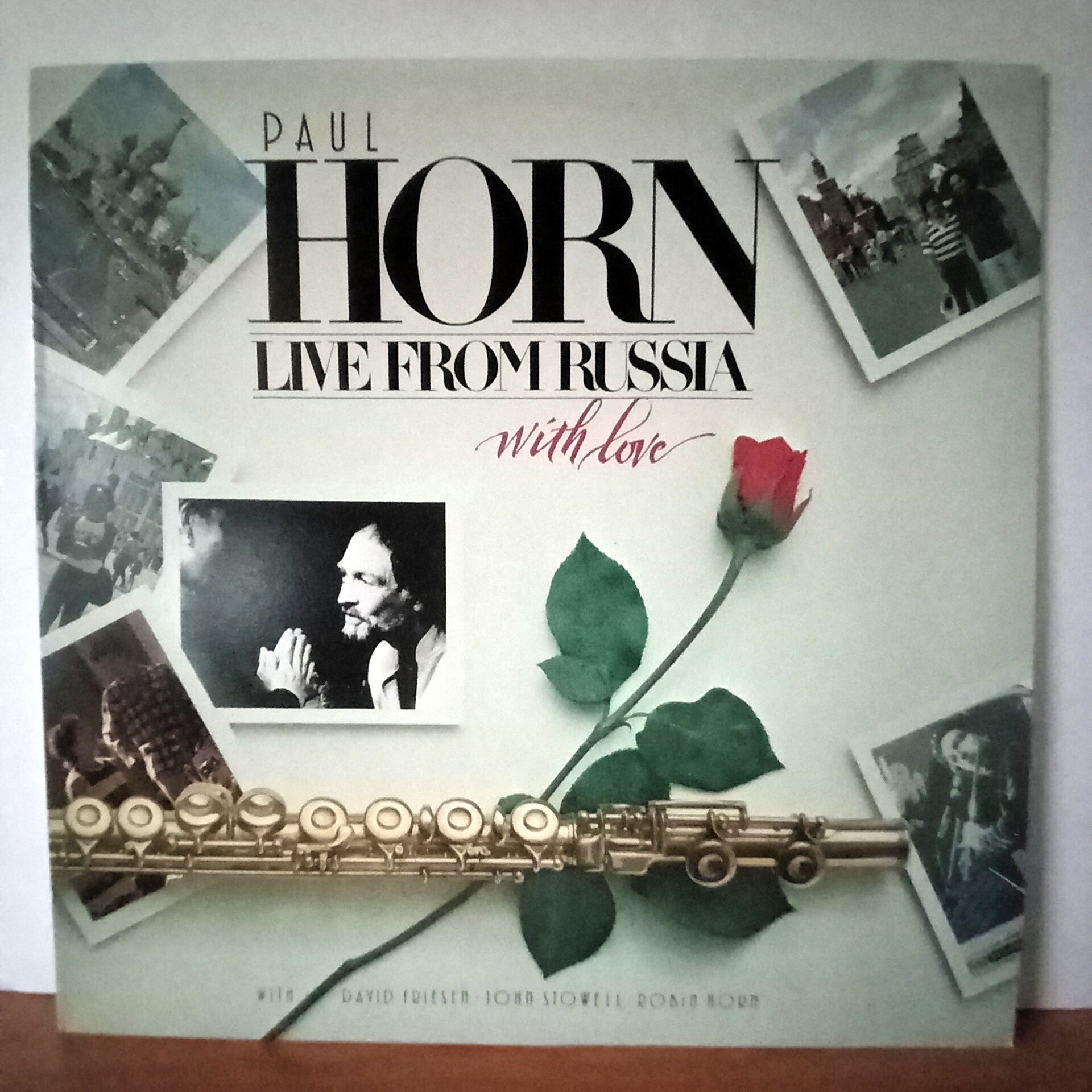 PAUL HORN – LIVE FROM RUSSIA / WITH LOVE (1984) - LP 2.EL PLAK