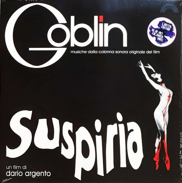 GOBLIN – SUSPIRIA SOUNDTRACK (1977) - LP 2024 BLUE IRIS COLOURED EDITION SIFIR PLAK