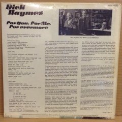 DICK HAYNES - FOR YOU, FOR ME, FOR EVERMORE DÖNEM BASKI SIFIR PLAK