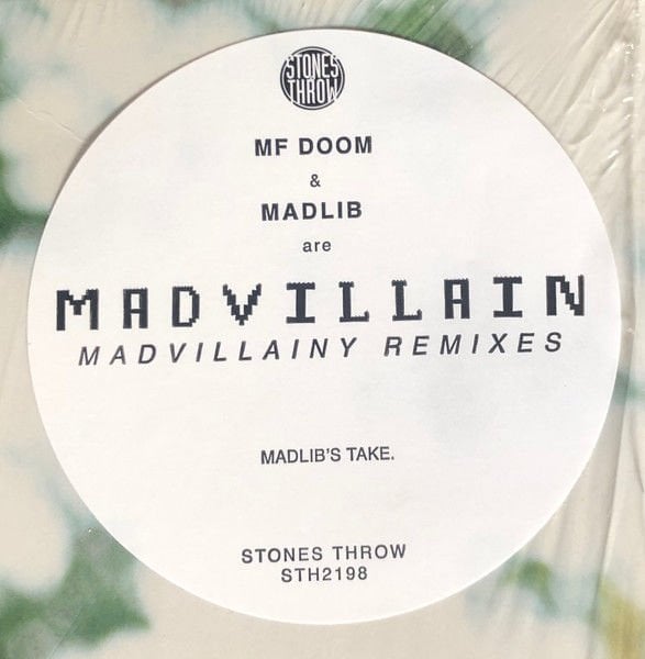 MADVILLAIN (MF DOOM & MADLIB) - MADVILLAINY REMIXES / MADLIB'S TAKE (2008) - 2LP 2021 EDITION ELECTRONIC / ABSTRACT / HIP HOP SIFIR PLAK