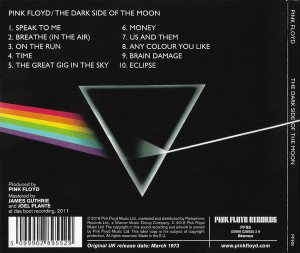 PINK FLOYD - THE DARK SIDE OF THE MOON (1973) - CD SIFIR DIGIPAK