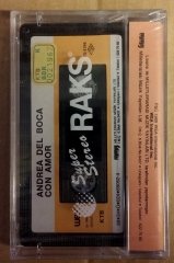 ANDREA DEL BOCA - CON AMOR 1988 CASSETTE MADE IN TURKEY ''NEW''