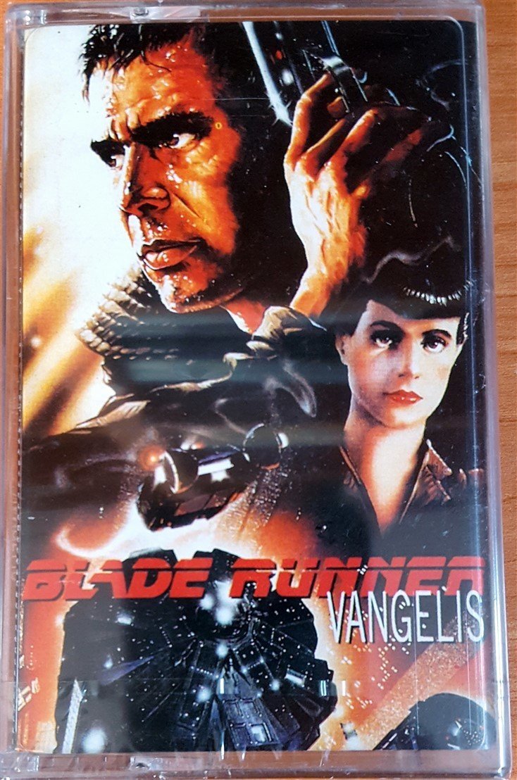 VANGELIS - BLADE RUNNER SOUNDTRACK CASSETTE MADE IN TURKEY ''NEW''
