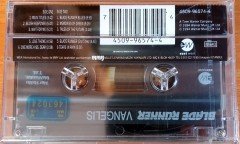 VANGELIS - BLADE RUNNER SOUNDTRACK CASSETTE MADE IN TURKEY ''NEW''