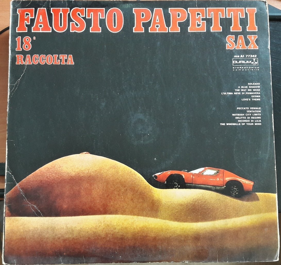 FAUSTO PAPETTI - 18 A RACCOLTA (1976) - PLAK 2.EL YERLİ BASKI