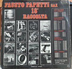 FAUSTO PAPETTI - 18 A RACCOLTA (1976) - PLAK 2.EL YERLİ BASKI