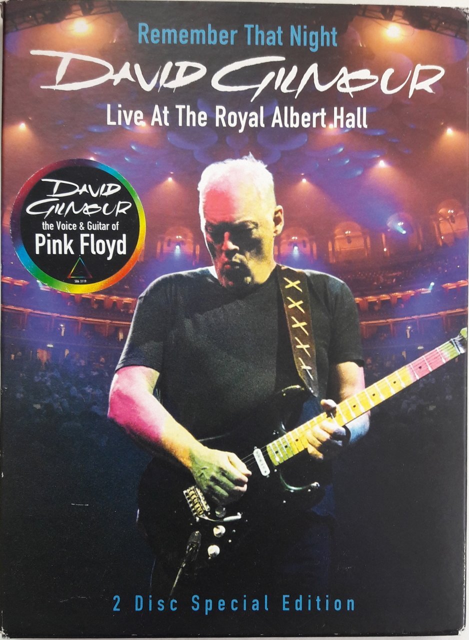 DAVID GILMOUR - REMEMBER THAT NIGHT LIVE AT THE ROYAL ALBERT HALL (2006) - 2DVD 2.EL