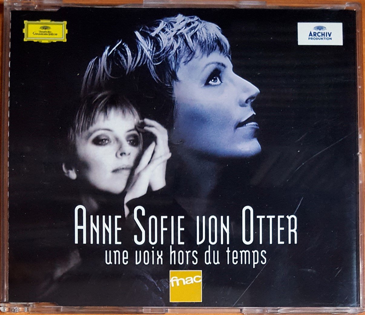 ANNE SOFIE VON OTTER - UNE VOIX HORS DU TEMPS / PURCELL, WEILL, SCHUMANN, BERLIOZ, HAENDEL (1996) DEUTSCHE GRAMMPHON / ARCHIV PRODUKTION CD 2.EL
