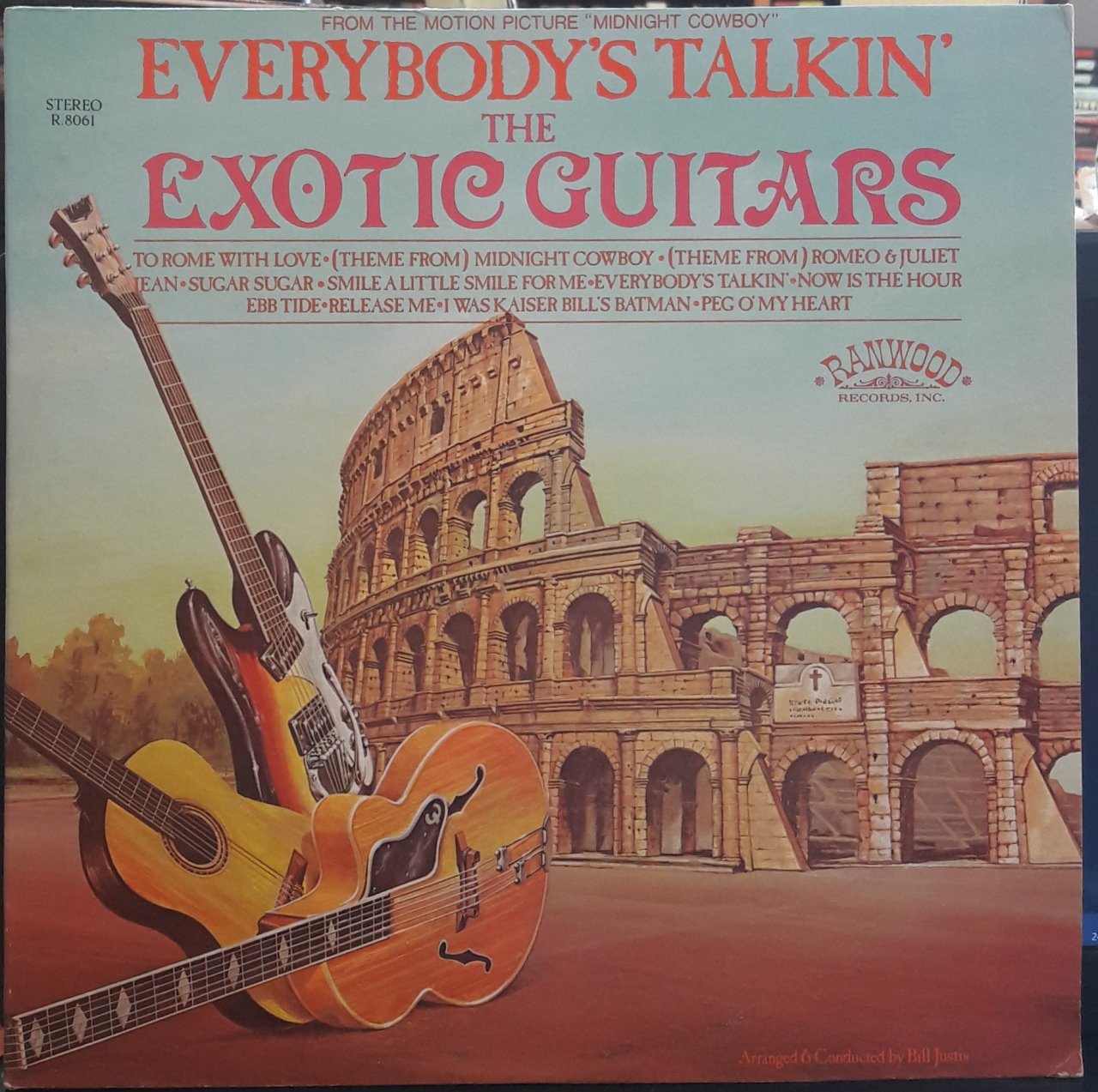 THE EXOTIC GUITARS - EVERYBODY'S TALKIN' - PLAK 2.EL