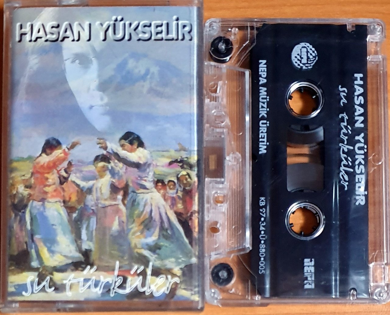 HASAN YÜKSELİR - SU TÜRKÜLER (1997) - KASET NEPA MÜZİK 2.EL