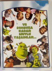 ŞREK ÜÇLEME - SHREK TRILOGY - ANİMASYON - 3DVD 2.EL