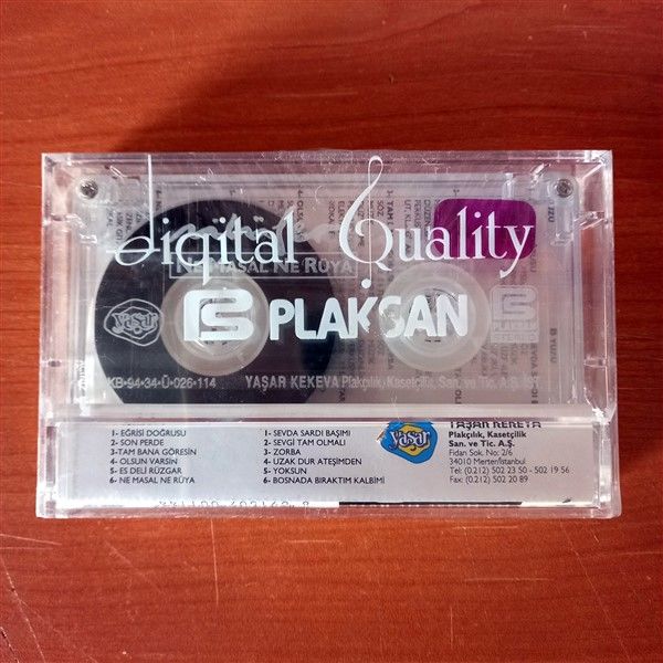 NİLÜFER - NE MASAL NE RÜYA (1994) - KASET SIFIR