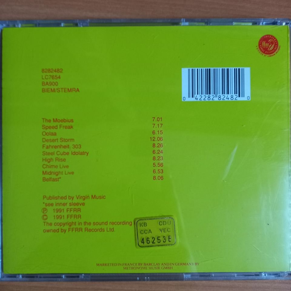 ORBITAL – ORBITAL (1991) - CD 2.EL