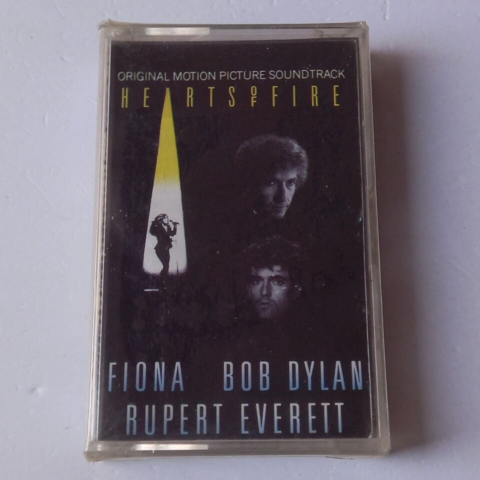 HEARTS OF FIRE - SOUNDTRACK - FIONA - BOB DYLAN -  RUPERT EVERETT (1987) - KASET SIFIR