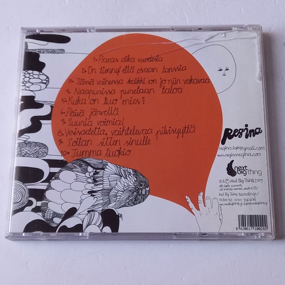 REGINA – OI MITEN SUURIA VOIMIA! (2007) - CD 2.EL