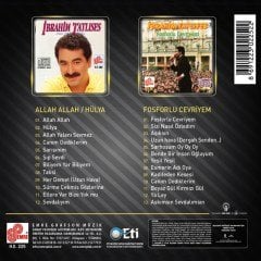 İBRAHİM TATLISES - ARŞİV 1 ALLAH ALLAH HÜLYA ('87) / FOSFORLU CEVRİYE ('88) - 2CD SIFIR
