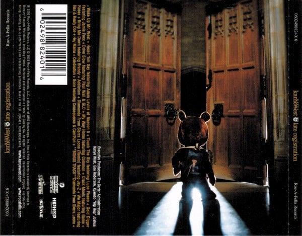 KANYE WEST - LATE REGISTRATION (2005) - CD REISSUE JEWEL CASE AMBALAJINDA SIFIR