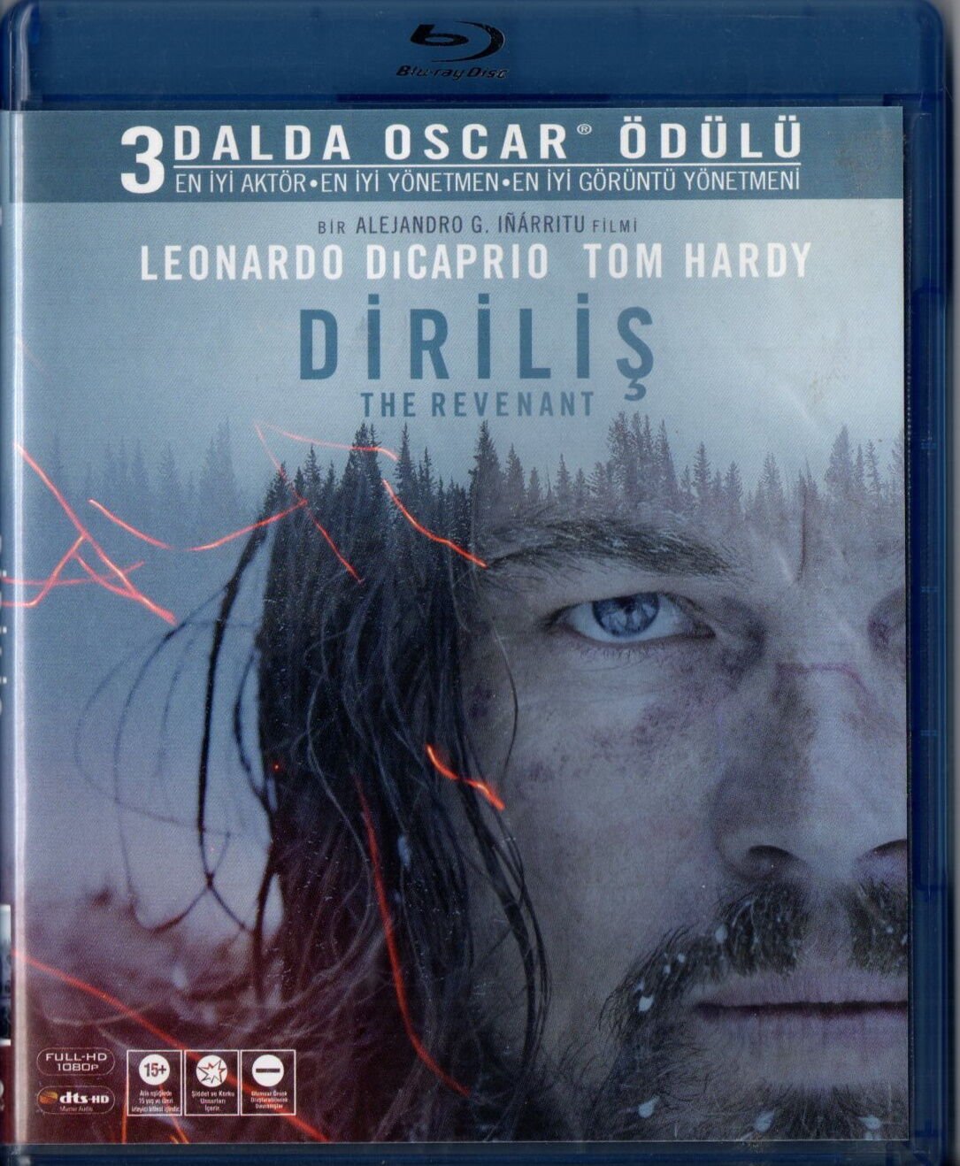 THE REVENANT - DİRİLİŞ - LEONARDO DICAPRIO - TOM HARDY - BLU-RAY 2.EL